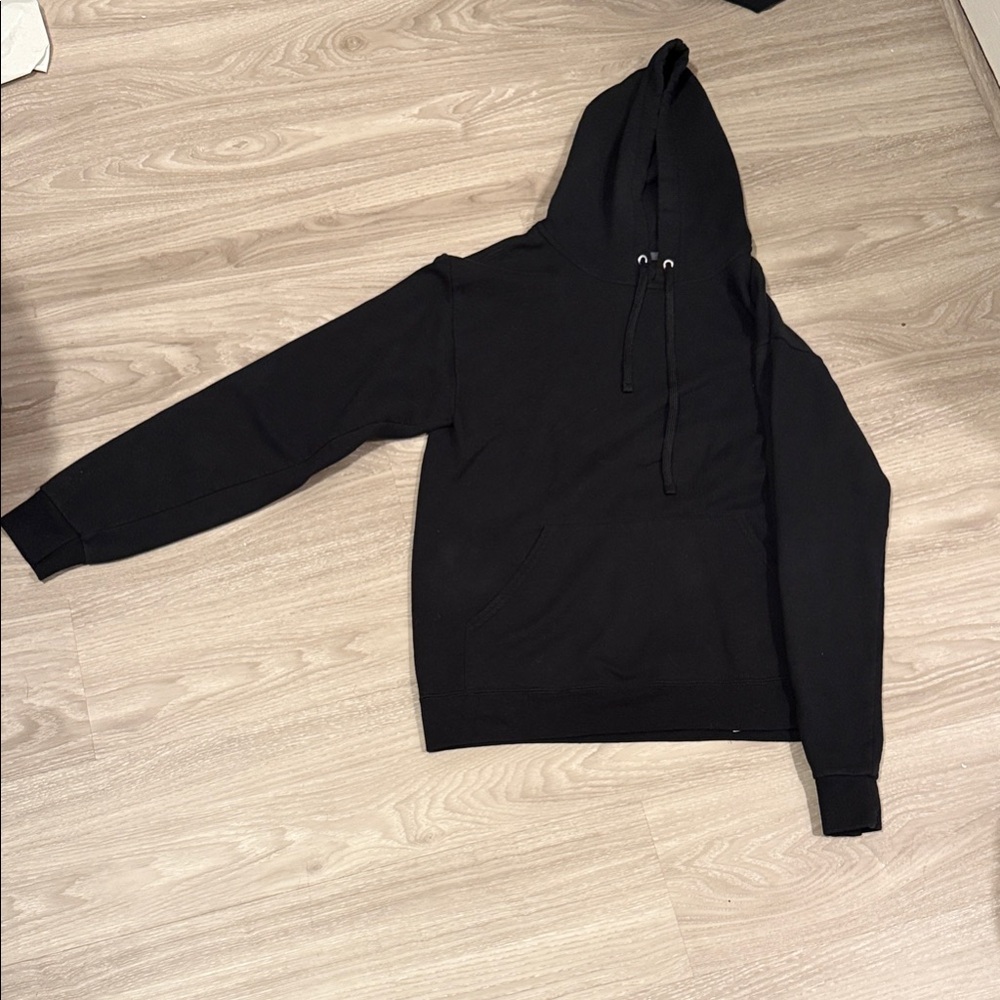 Athletic Works Black Hoodie with Gray Accents